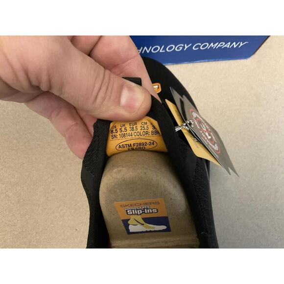 New! Womens Skechers Slip Ins Work Summits Slip Resistant Enslee Shoes. Size 8.5 - Picture 8 of 11